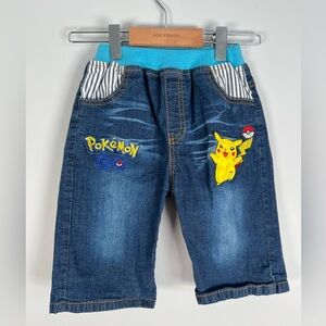 Pokemon Go Denim Jeans Pikachu Squirtle Boys Estimated Fit